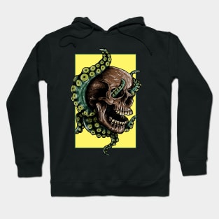 octopus with skull mask Hoodie